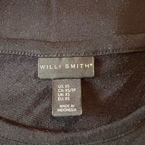 Willi Smith black 3/4 sleeve lounge dress. Size xs - Picture 7 of 11